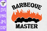 Barbeque Master SVG - Grilling SVG - Father's Day SVG